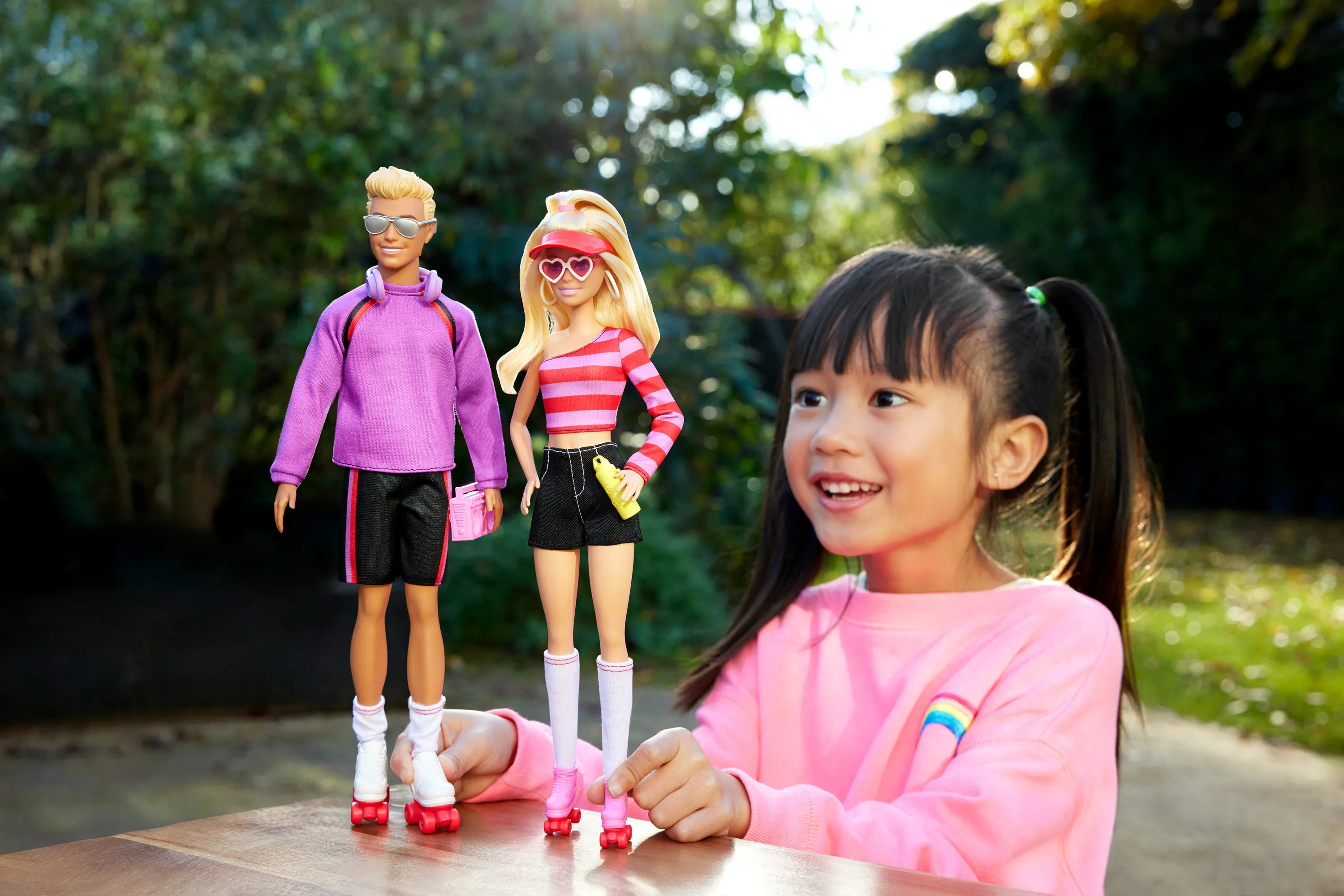 Mattel Ken &amp; Barbie Fashionista Dolls Set of 2