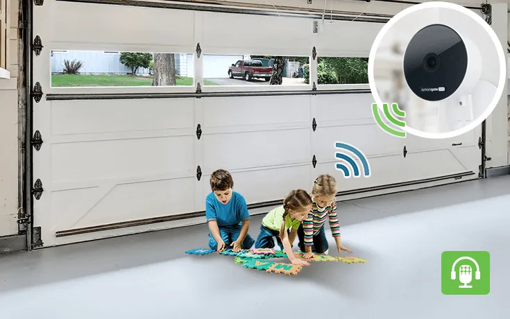 Ismartgate Indoor Camera WiFi v2.0 - surveillance camera, White
