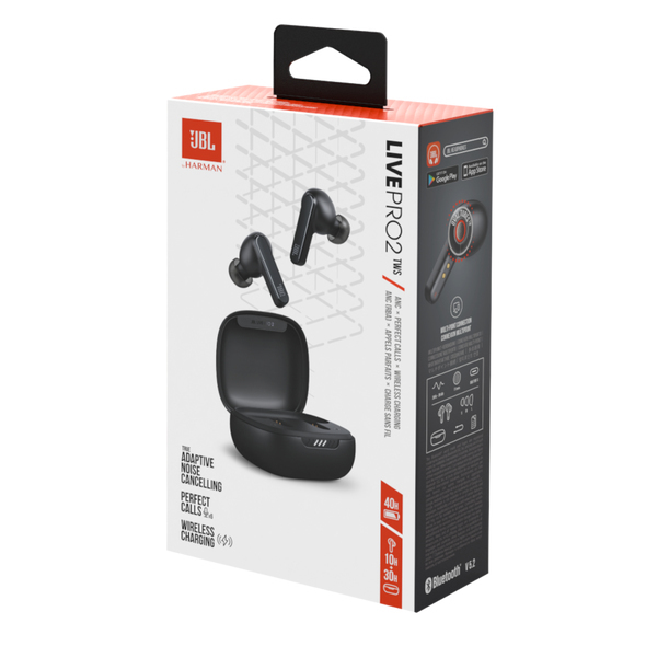 JBL Live Pro 2 ANC TWS - wireless in-ear headphones, Silver