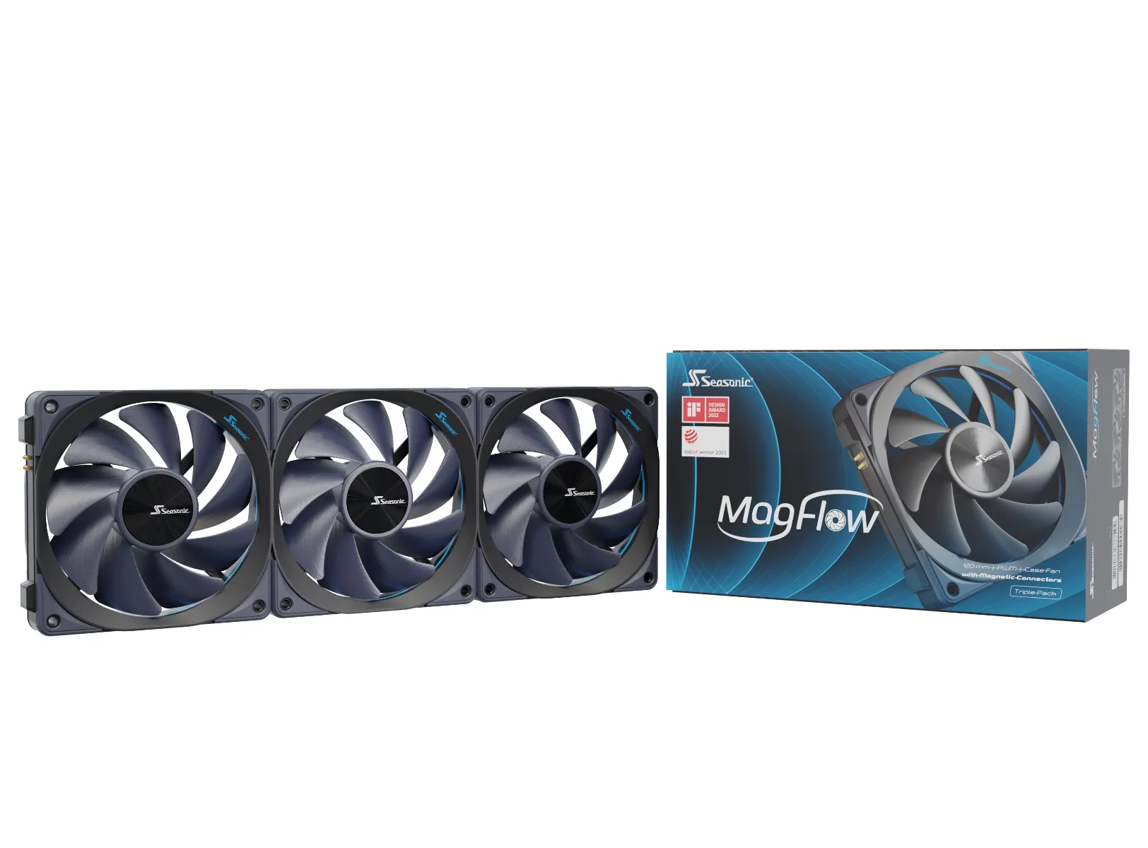 Seasonic MagFlow 120mm 3-Fan Kit