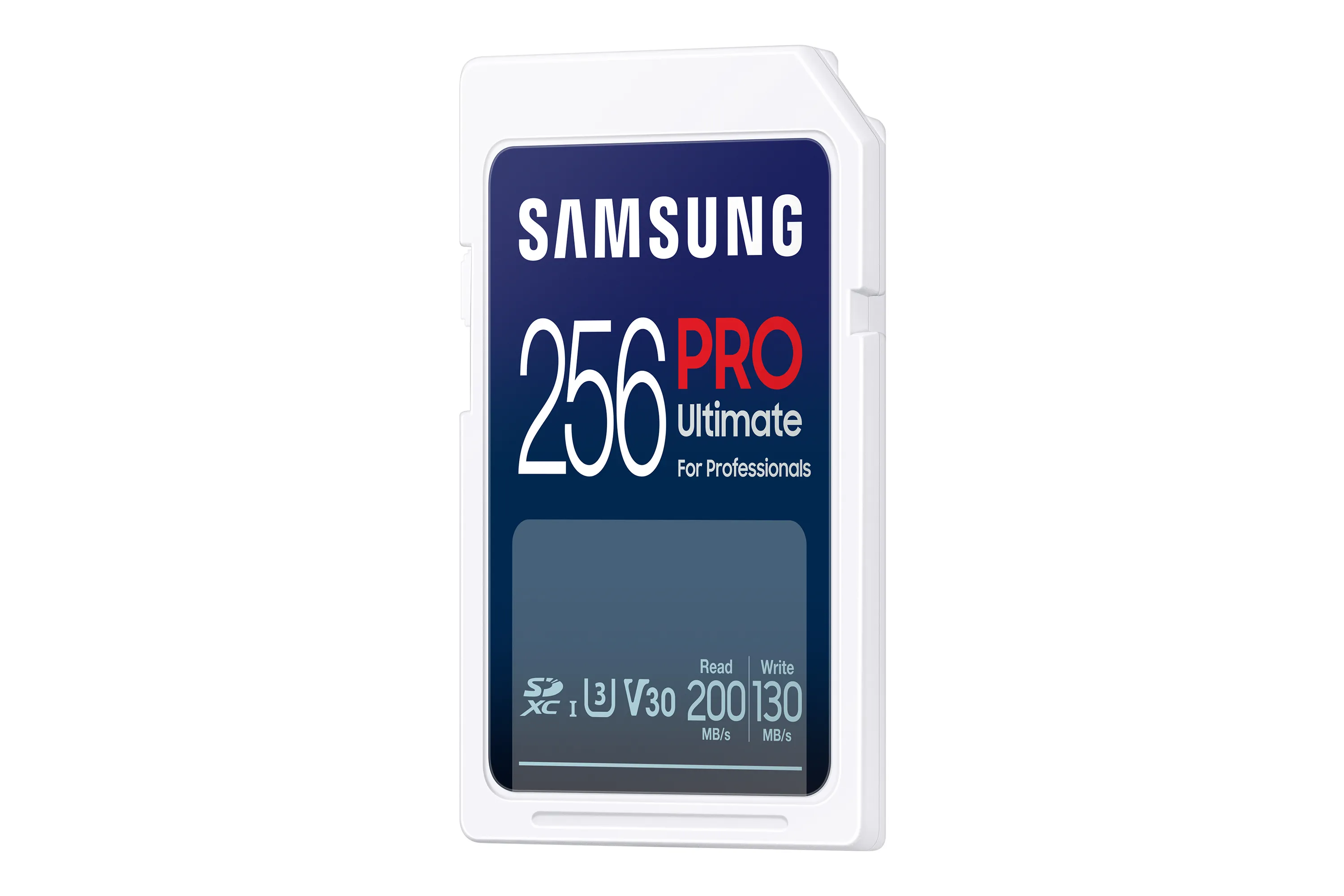 Samsung PRO Ultimate 256 Gt SDXC UHS-I U3 V30 -muistikortti, valkoinen