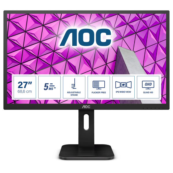 AOC 27&quot; Q27P1, QHD, IPS -n&auml;ytt&ouml;