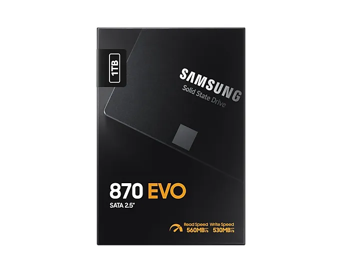 Samsung 870 EVO 1TB 2.5" SATA SSD