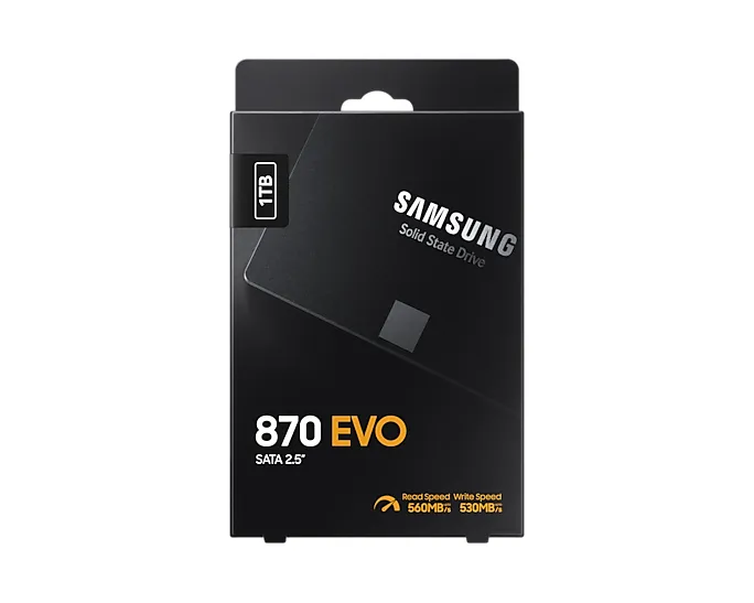 Samsung 870 EVO 1TB 2.5" SATA SSD