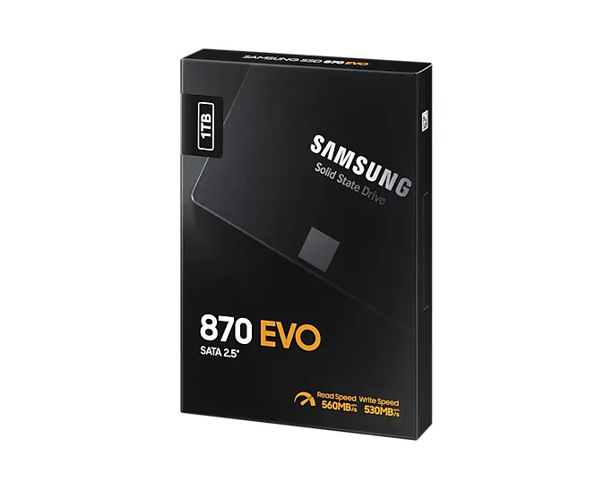 Samsung 870 EVO 1TB 2.5" SATA SSD