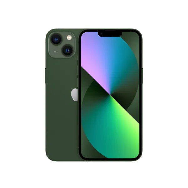 Kunnostettu iPhone 13 128 Gt -puhelin, Vihre&auml; (Hyv&auml; kunto)