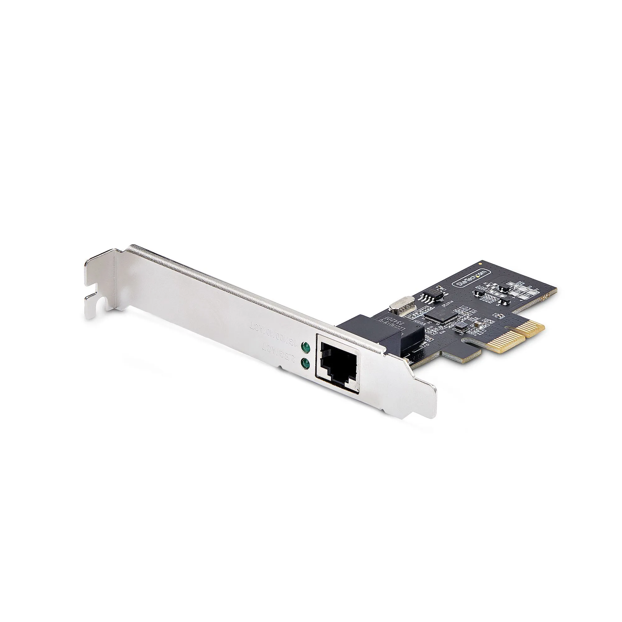 STARTECH.COM 1-Port 2.5Gbps PCIe Network Card Computer Network Card Intel I225-V Multi-Gigabit Ethernet Interface Card