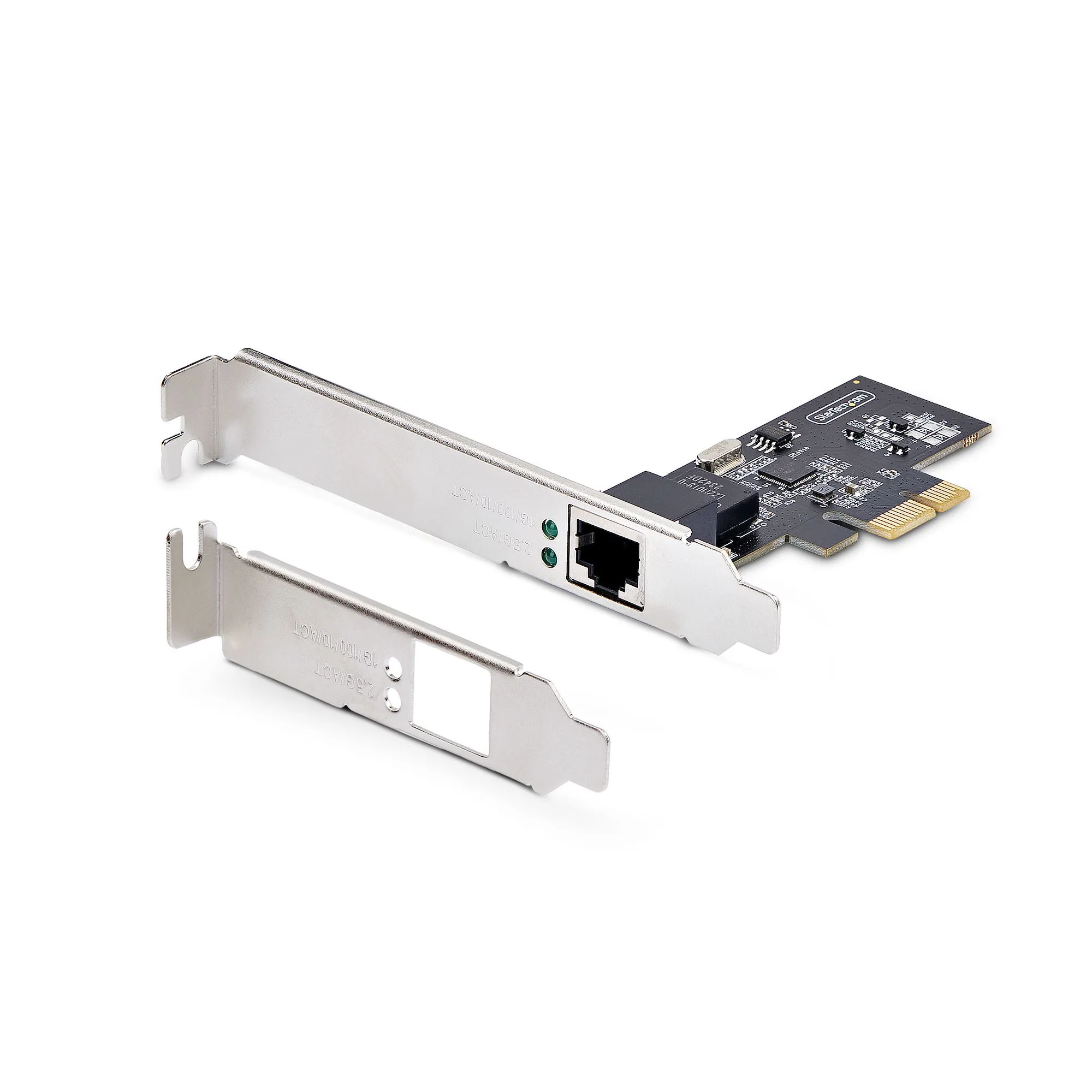 STARTECH.COM 1-Port 2.5Gbps PCIe Network Card Computer Network Card Intel I225-V Multi-Gigabit Ethernet Interface Card