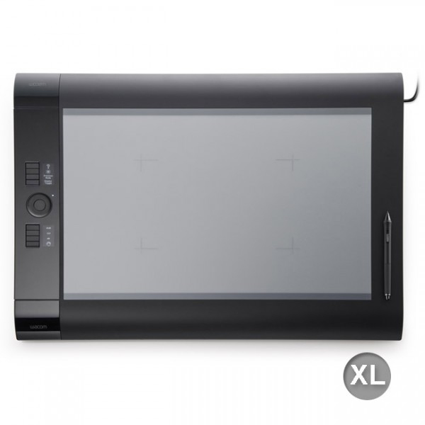 Wacom Intuos4 XL DTP - Digitoija - 30.5 x 46.2 cm - s&auml;hk&ouml;magneettinen - langallinen - USB - musta