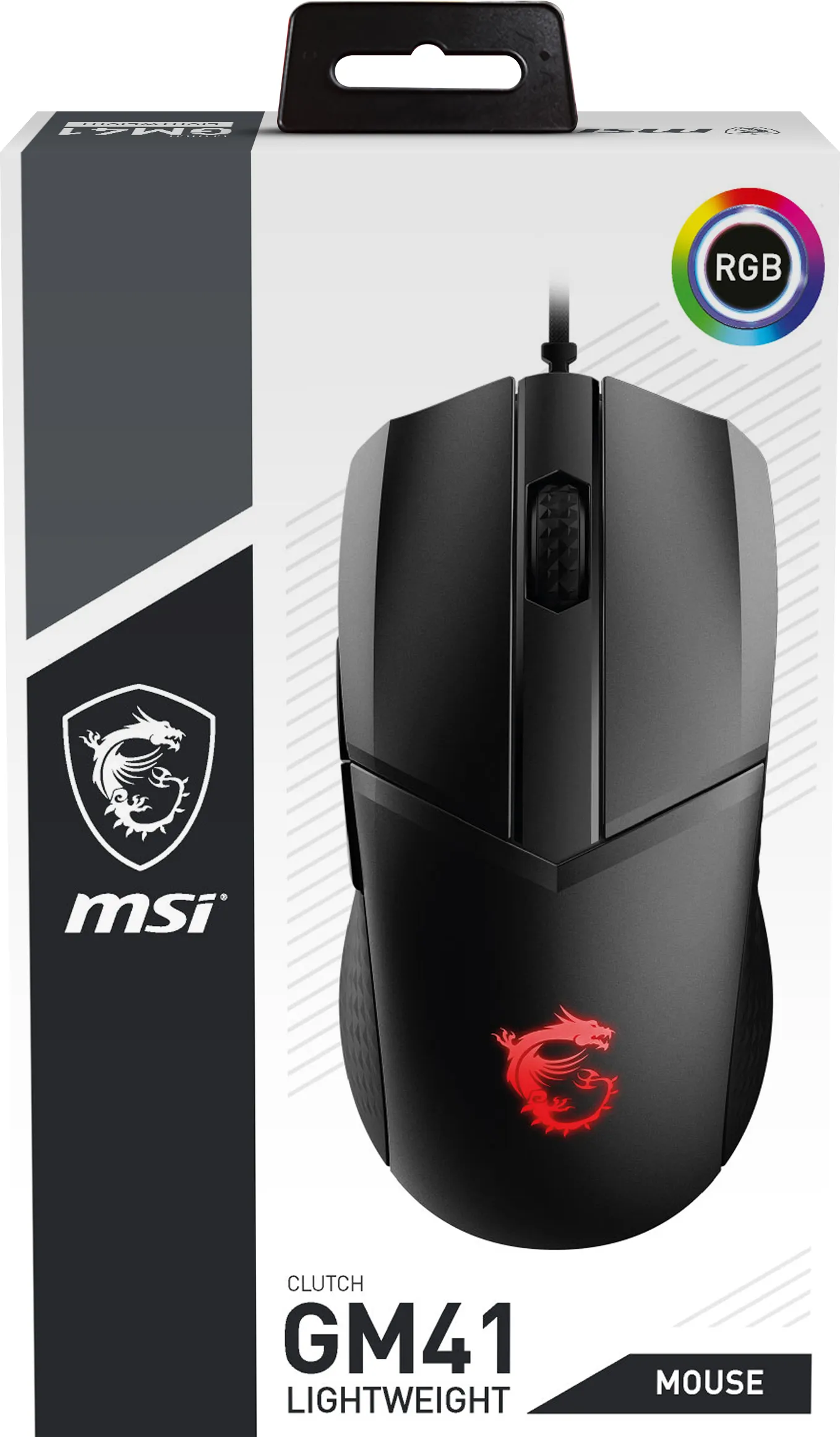 MSI Clutch GM41 - gaming mouse, Black