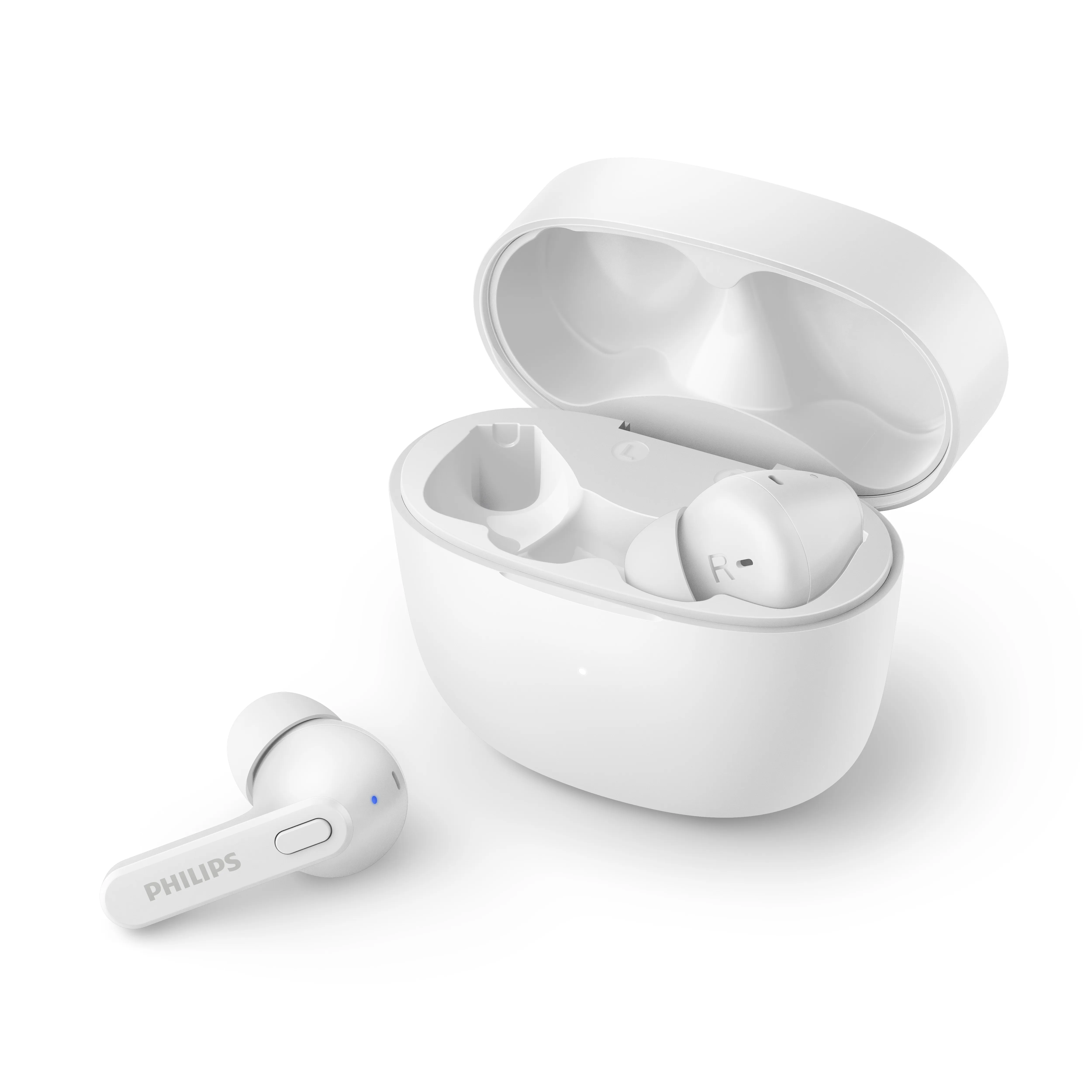 Philips T2206 TWS - wireless in-ear headphones, White