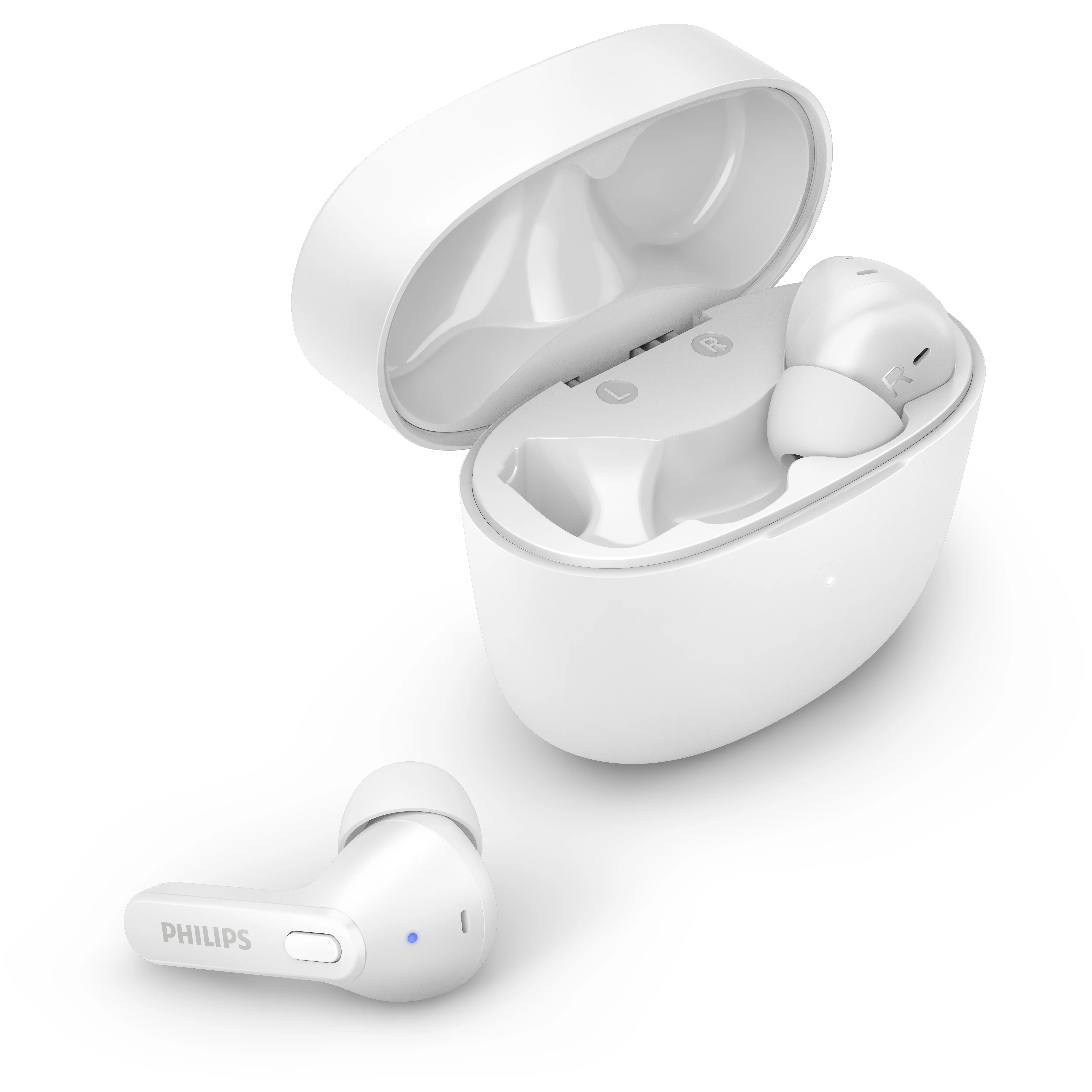 Philips T2206 TWS - wireless in-ear headphones, White