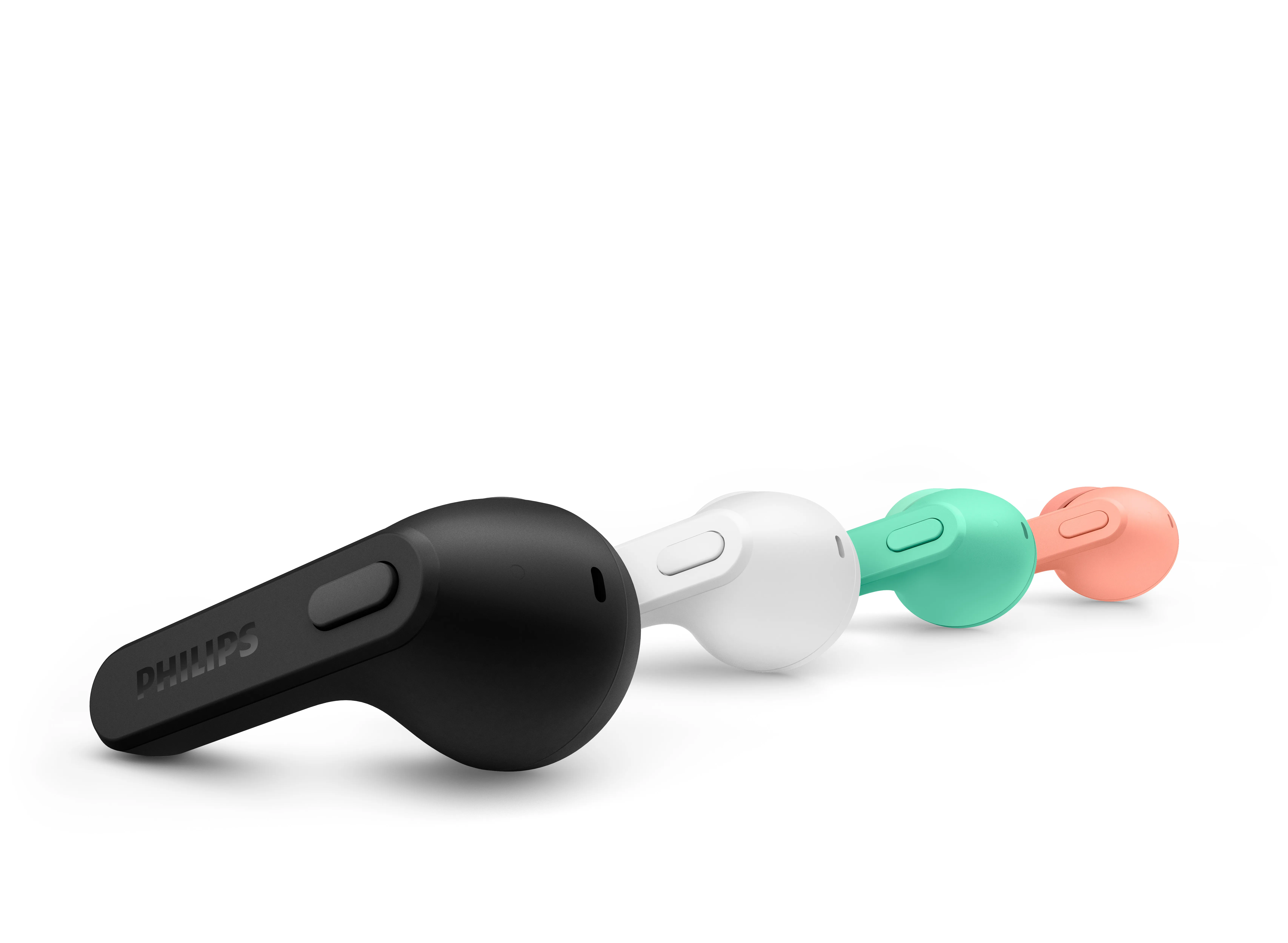 Philips T2206 TWS - wireless in-ear headphones, White