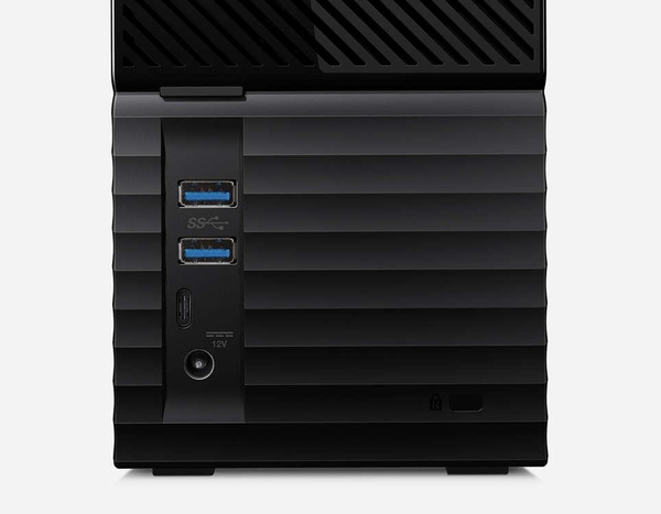 WD My Book Duo 6 Tt -ulkoinen kovalevy, Musta