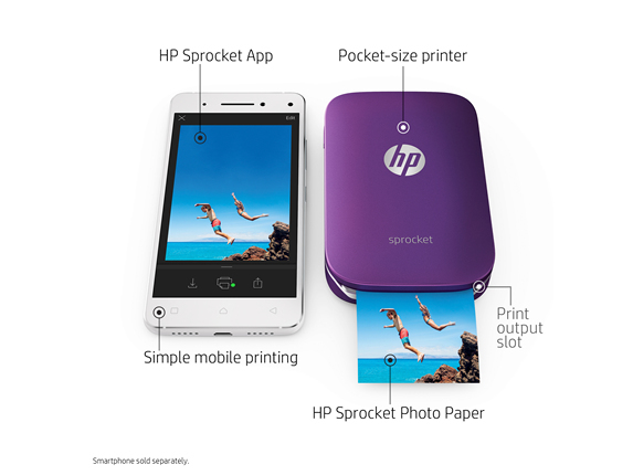 HP Sprocket Photo Printer