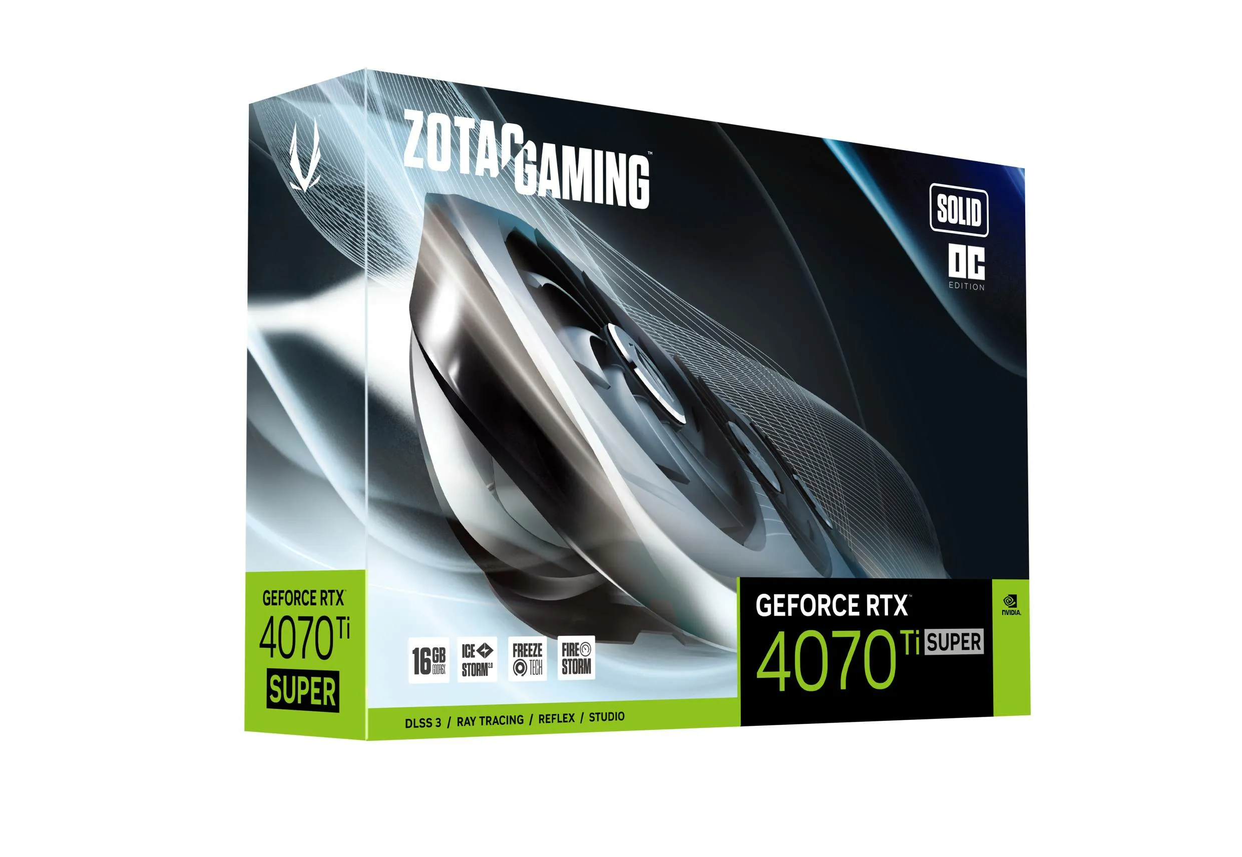 Zotac GeForce RTX 4070 Ti SUPER Solid OC 16 GB - graphics card