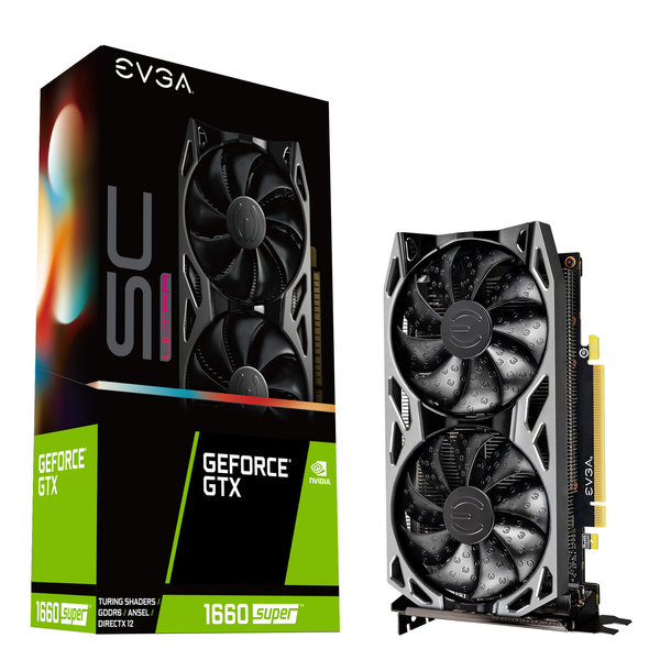 EVGA GeForce GTX 1660 SUPER SC Ultra Gaming 6GB - Graphics card