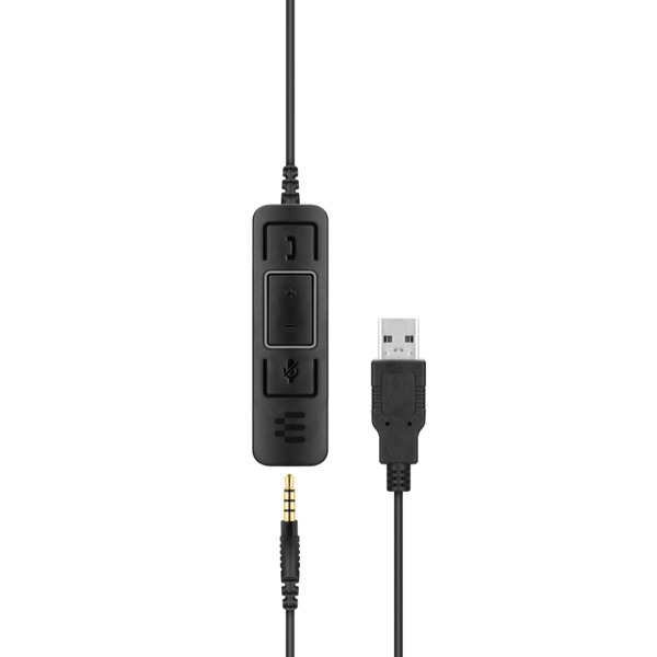 Epos Impact SC 75 USB MS Headset, Black