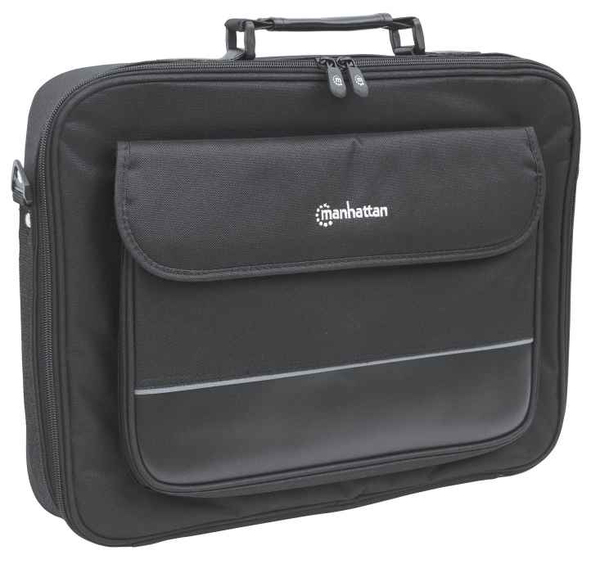 Manhattan Briefcase - notebook briefcase, black, 17&quot;