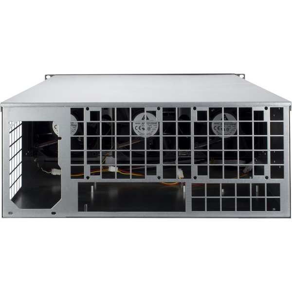 Inter-Tech 4W2 Rack Chassis, Black/Grey