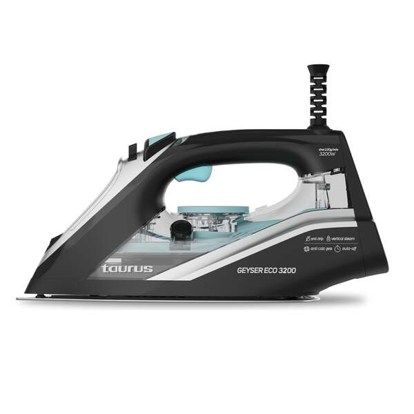 Taurus Geyser Eco 918715000 Steam Iron, 3200W, Black