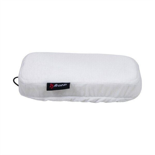 Arozzi Memory Foam Armrest Pads (2-pack) - White