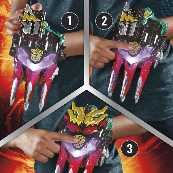Hasbro Power Rangers Dino Knight Morpher Play Figure