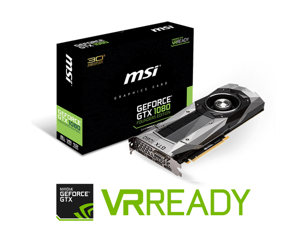 MSI GeForce GTX 1080 Founders Edition, 8GB GDDR5X
