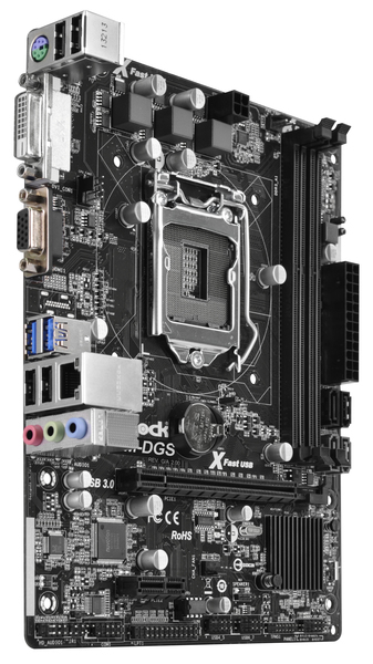 MB Intel 1150 ASRock H81M-DGS 2.0