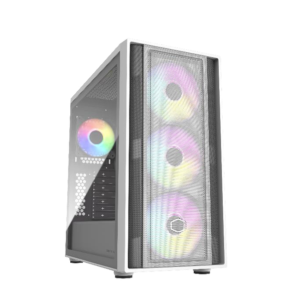 Cooler Master Masterbox 600 - midi-tower, white