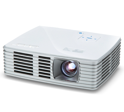 ACER K132 DLP LED Projector 500 ANSI Lumen WXGA 1280x800 10000:1 HDMI/MHL 24-pin Universal Analog RGB USB Typ B