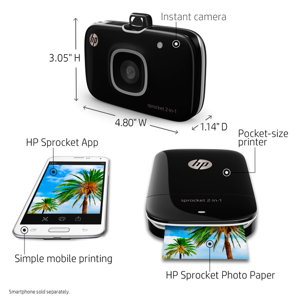 HP Sprocket Photo Printer