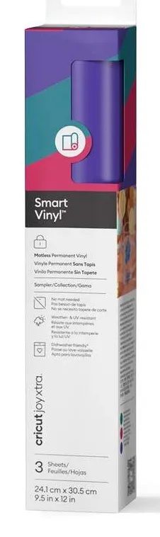 Cricut Joy Xtra Smart Vinyl Permanent Roller Skate Sampler 3-pack 30.5cm