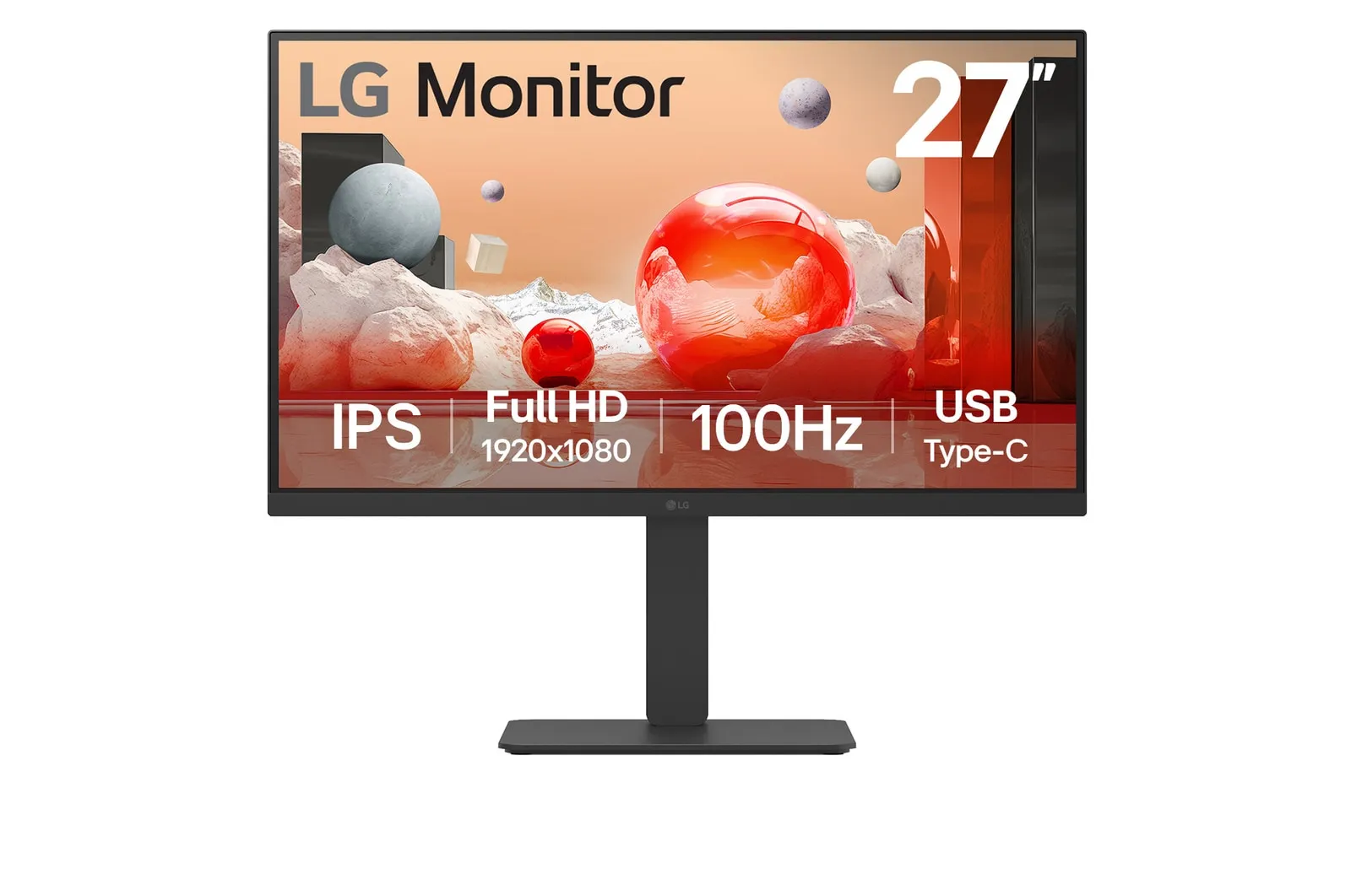 LG LG 27BA650 27" Full HD USB-C Monitor 27" Full HD, USB-C, IPS - monitor