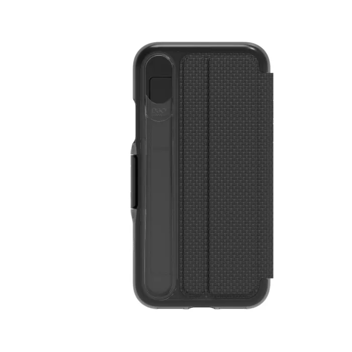 Gear4 Oxford, iPhone X/XS - Wallet Case, Black
