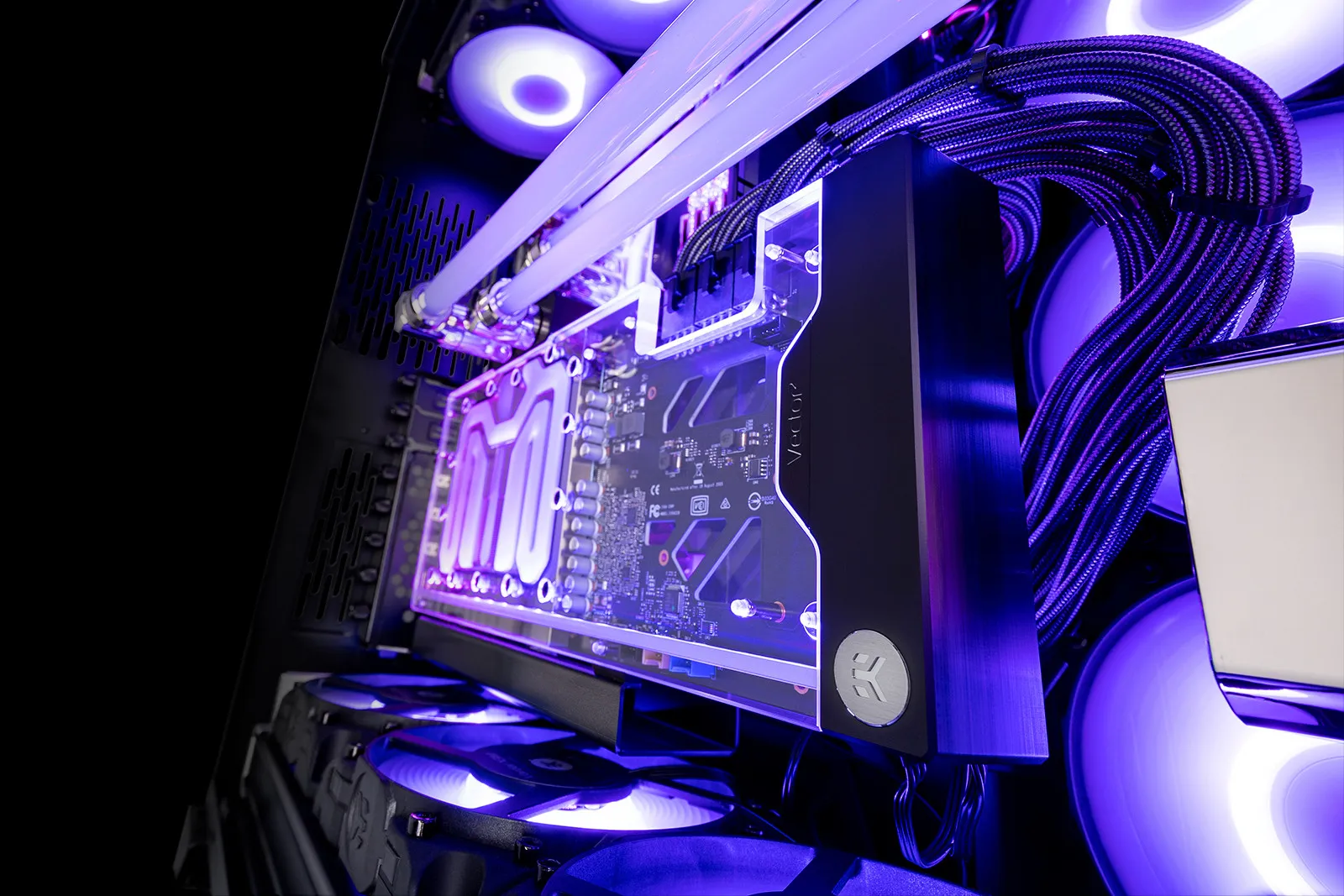 EKWB EK Loop VerticalGPU Holder EVOGen4, Riser Card