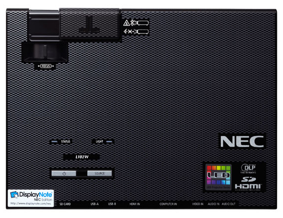 NEC L102W LED 1000ANSI WXGA 1.4:1 DLP