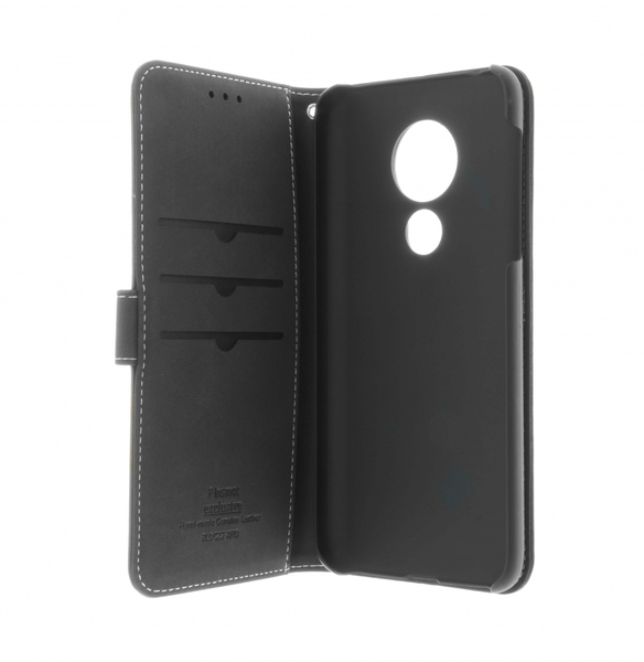 Insmat Flip Case, Moto G7 Power -suojakotelo, Musta