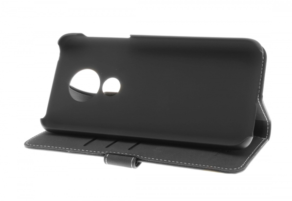 Insmat Flip Case, Moto G7 Power -suojakotelo, Musta