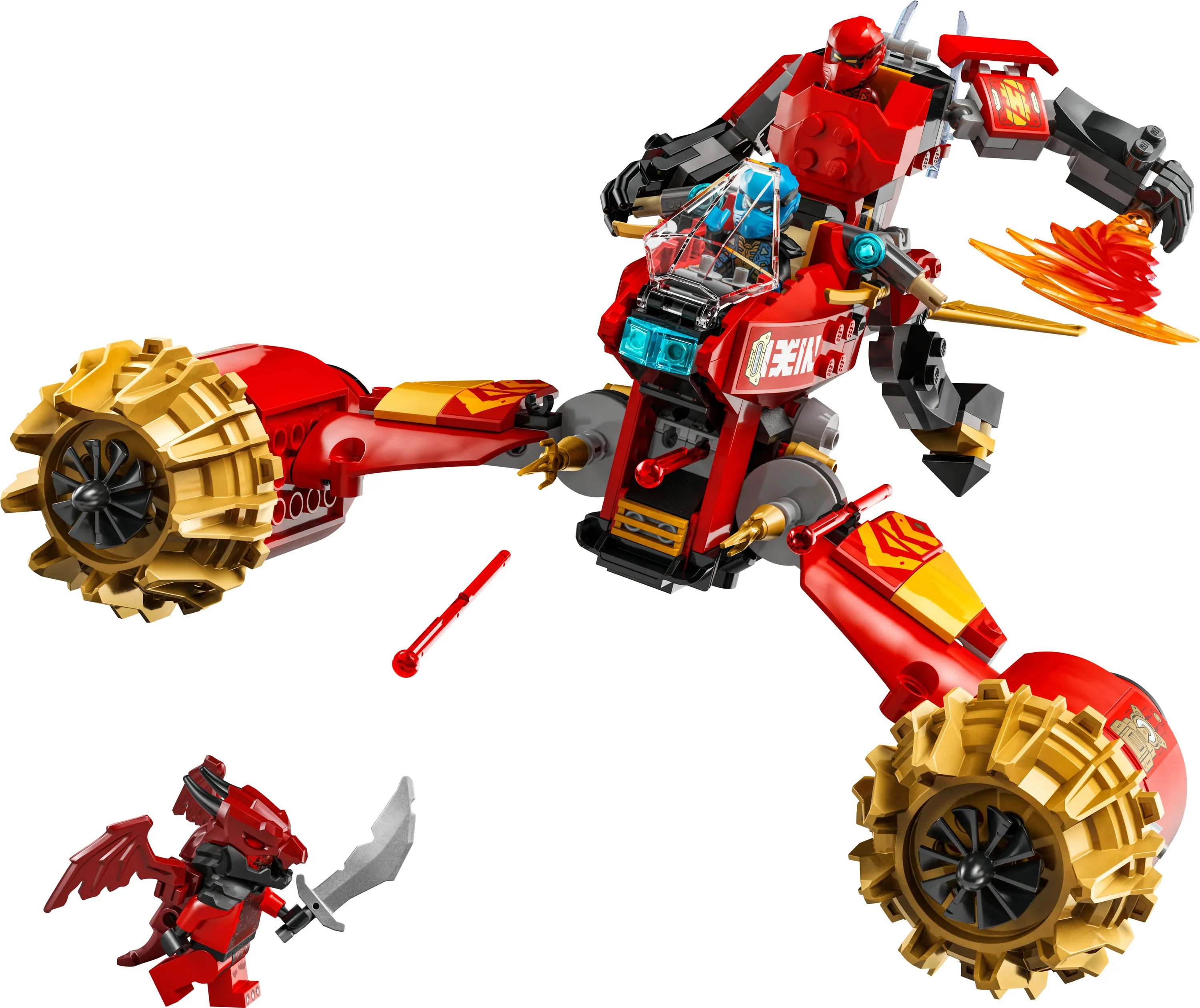 LEGO NINJAGO Kai's Storm Rider Robo-Bot 71830