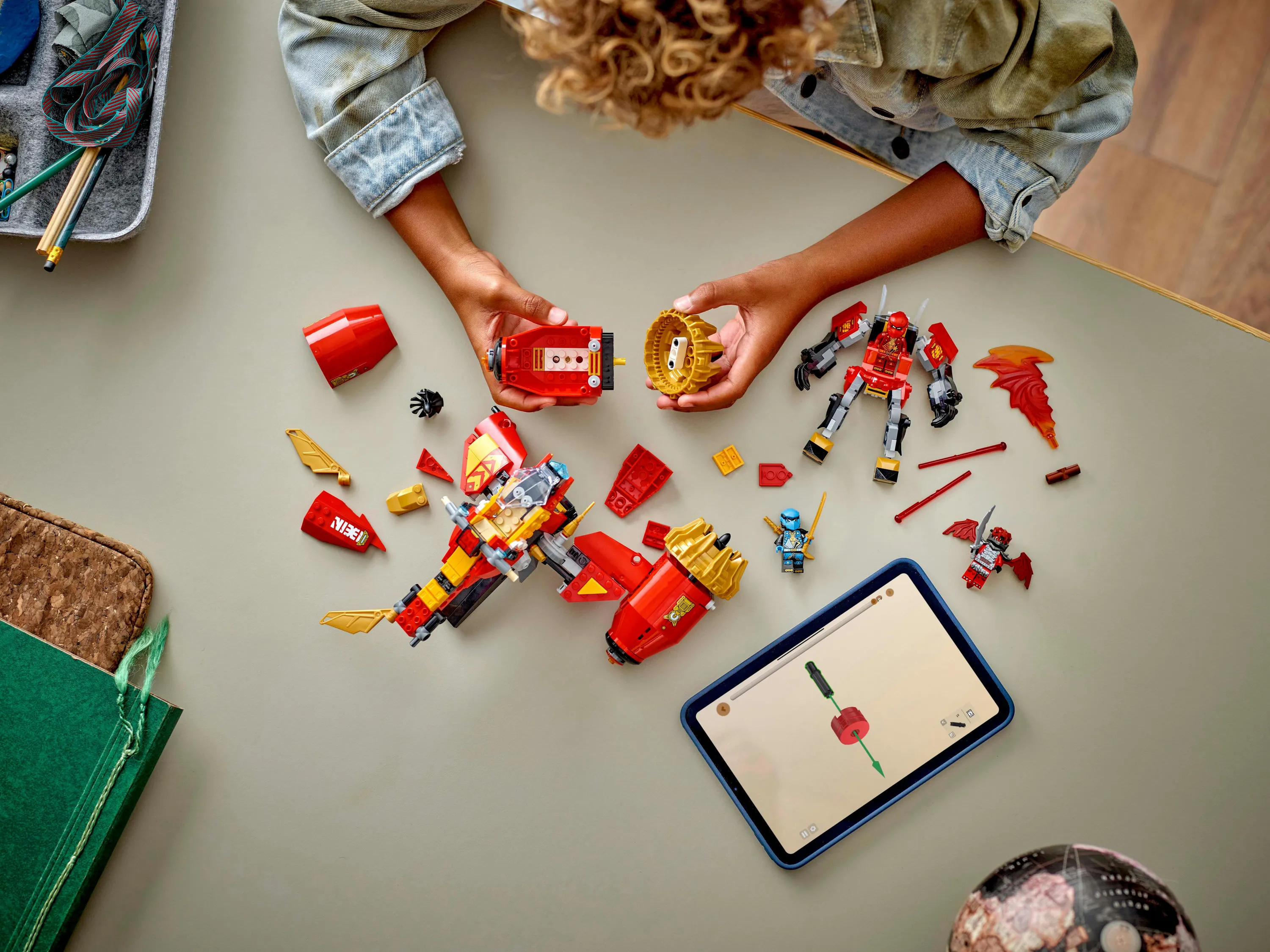 LEGO NINJAGO Kai's Storm Rider Robo-Bot 71830