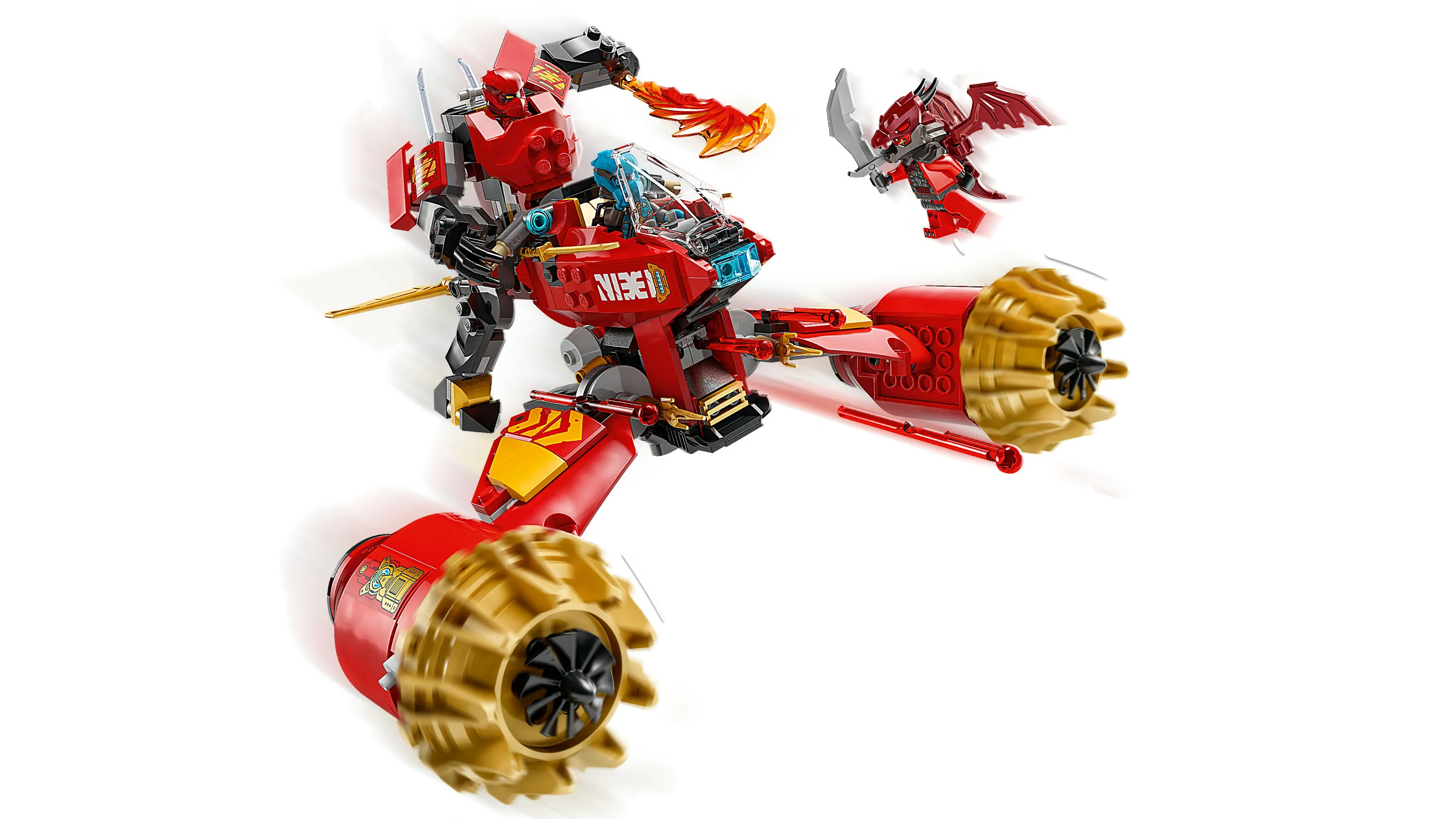 LEGO NINJAGO Kai's Storm Rider Robo-Bot 71830