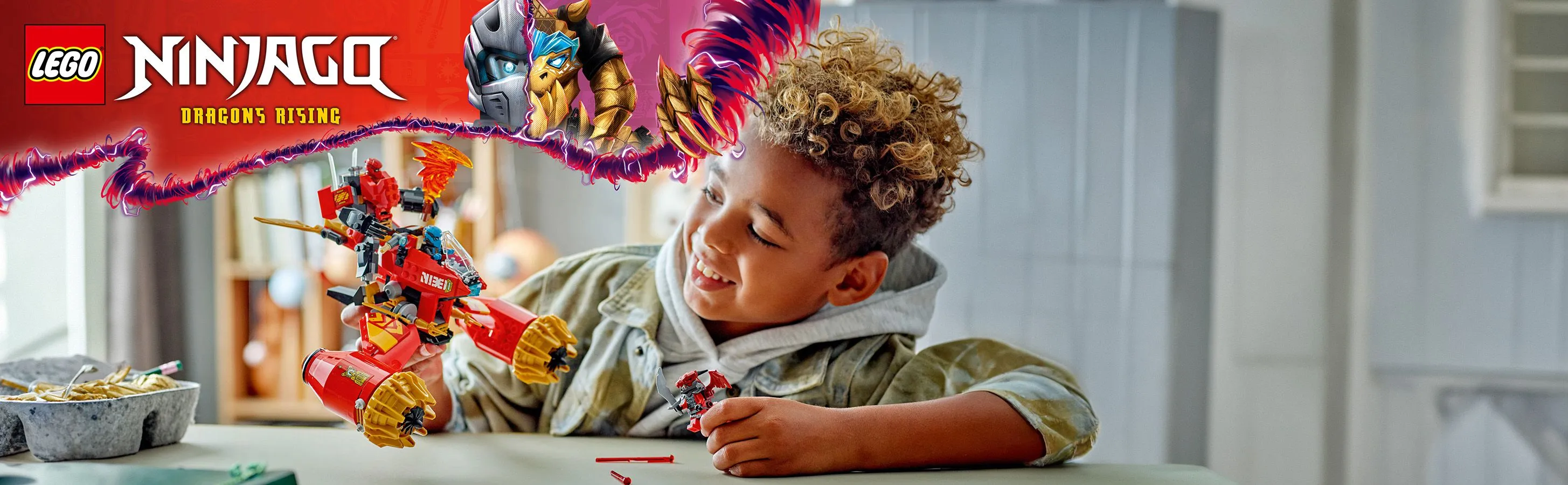 LEGO NINJAGO Kai's Storm Rider Robo-Bot 71830