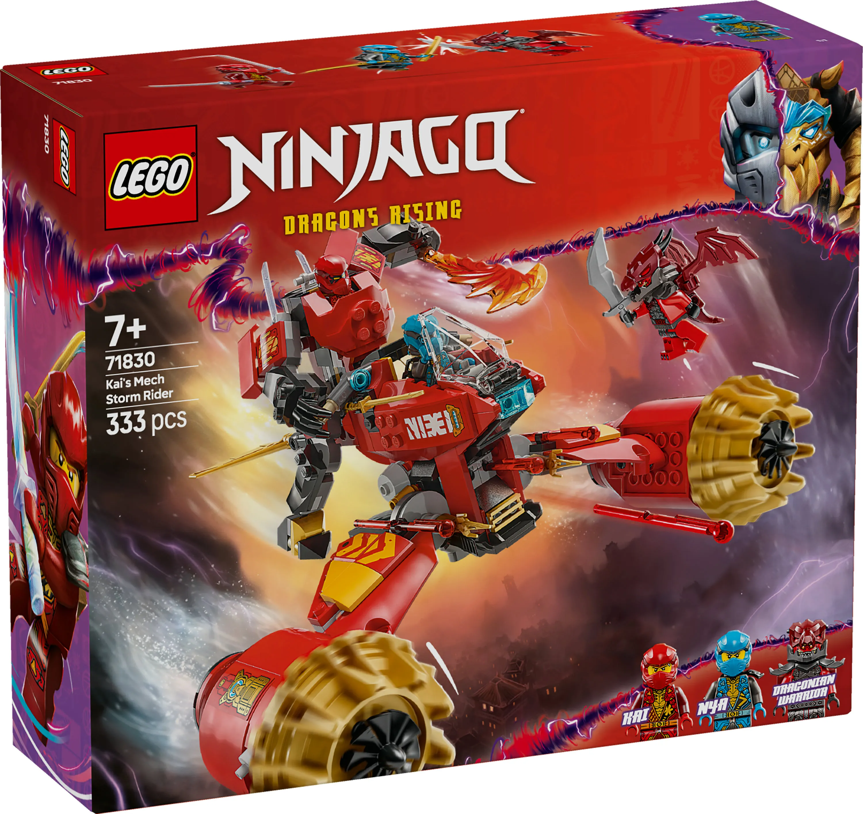 LEGO NINJAGO Kai's Storm Rider Robo-Bot 71830