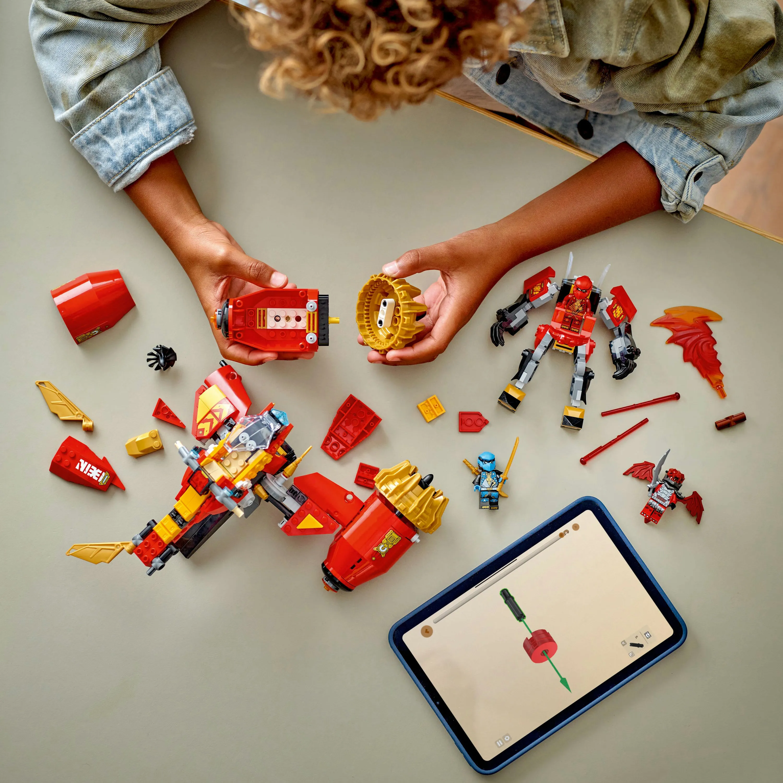 LEGO NINJAGO Kai's Storm Rider Robo-Bot 71830