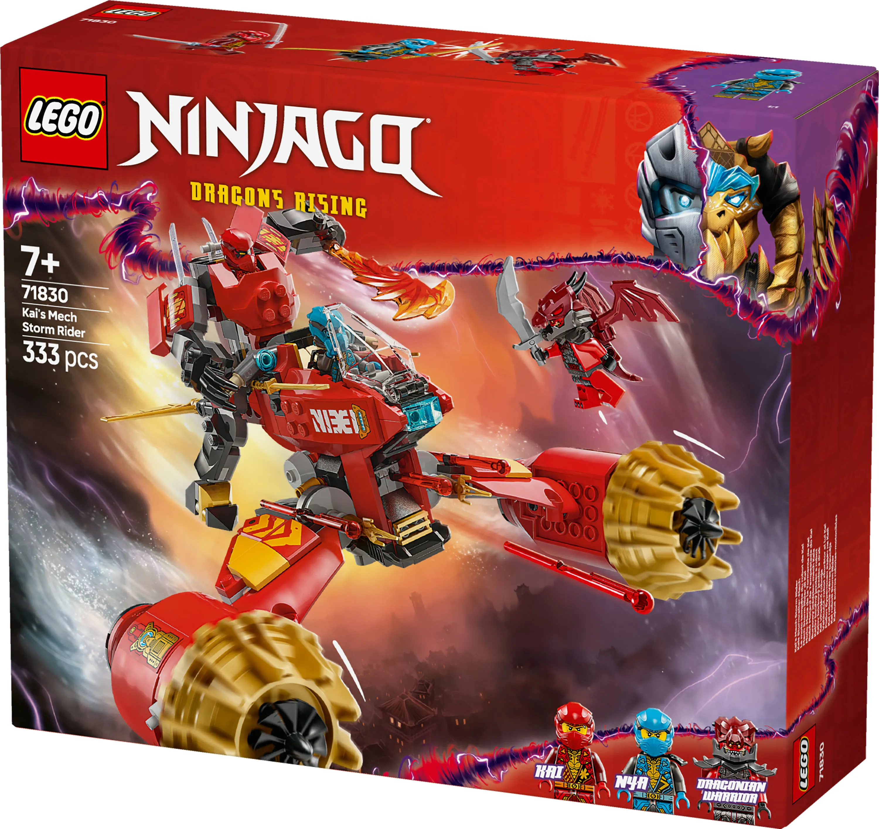 LEGO NINJAGO Kai's Storm Rider Robo-Bot 71830
