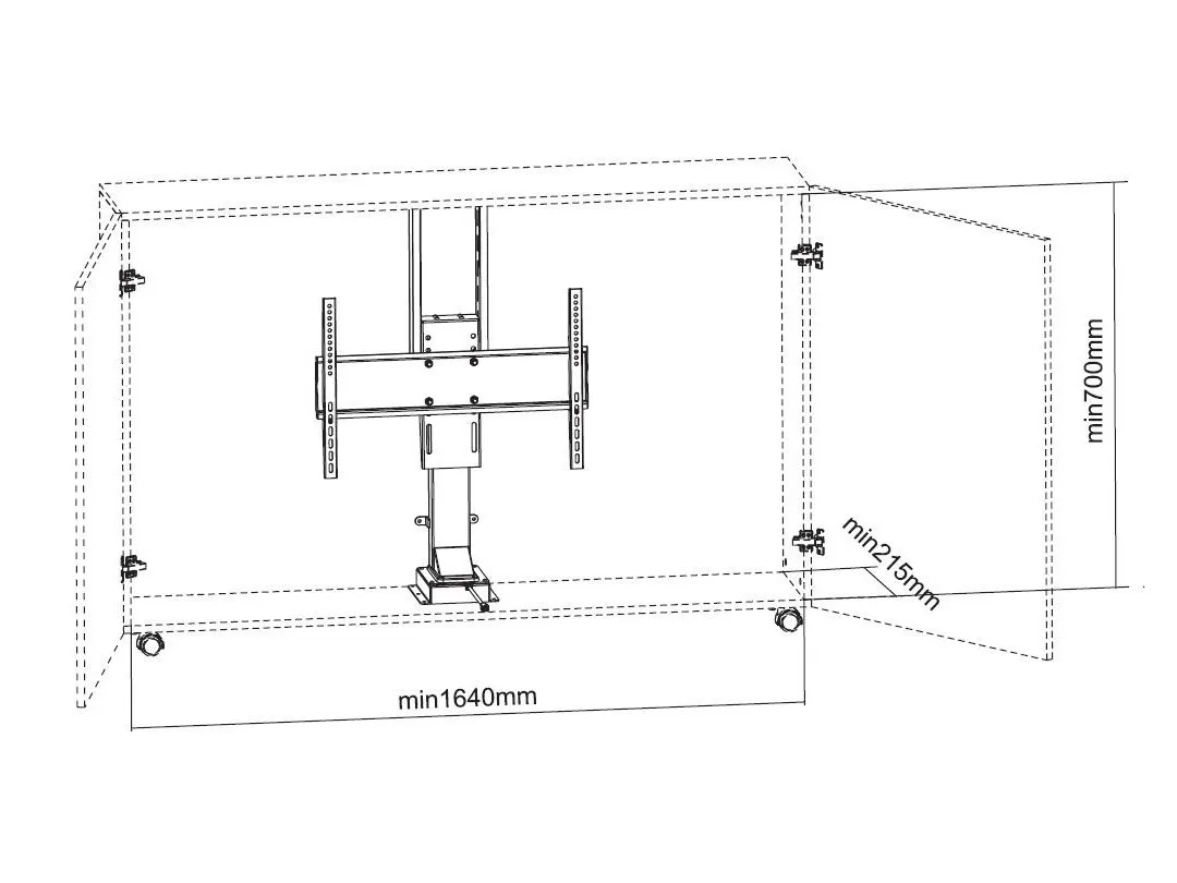M Motorized TV Lift Large M Motorized TV Lift Large