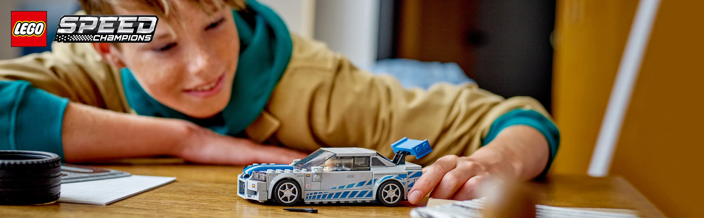 LEGO Speed Champions 2 Fast 2 Furious Nissan Skyline GT-R (R34) 76917