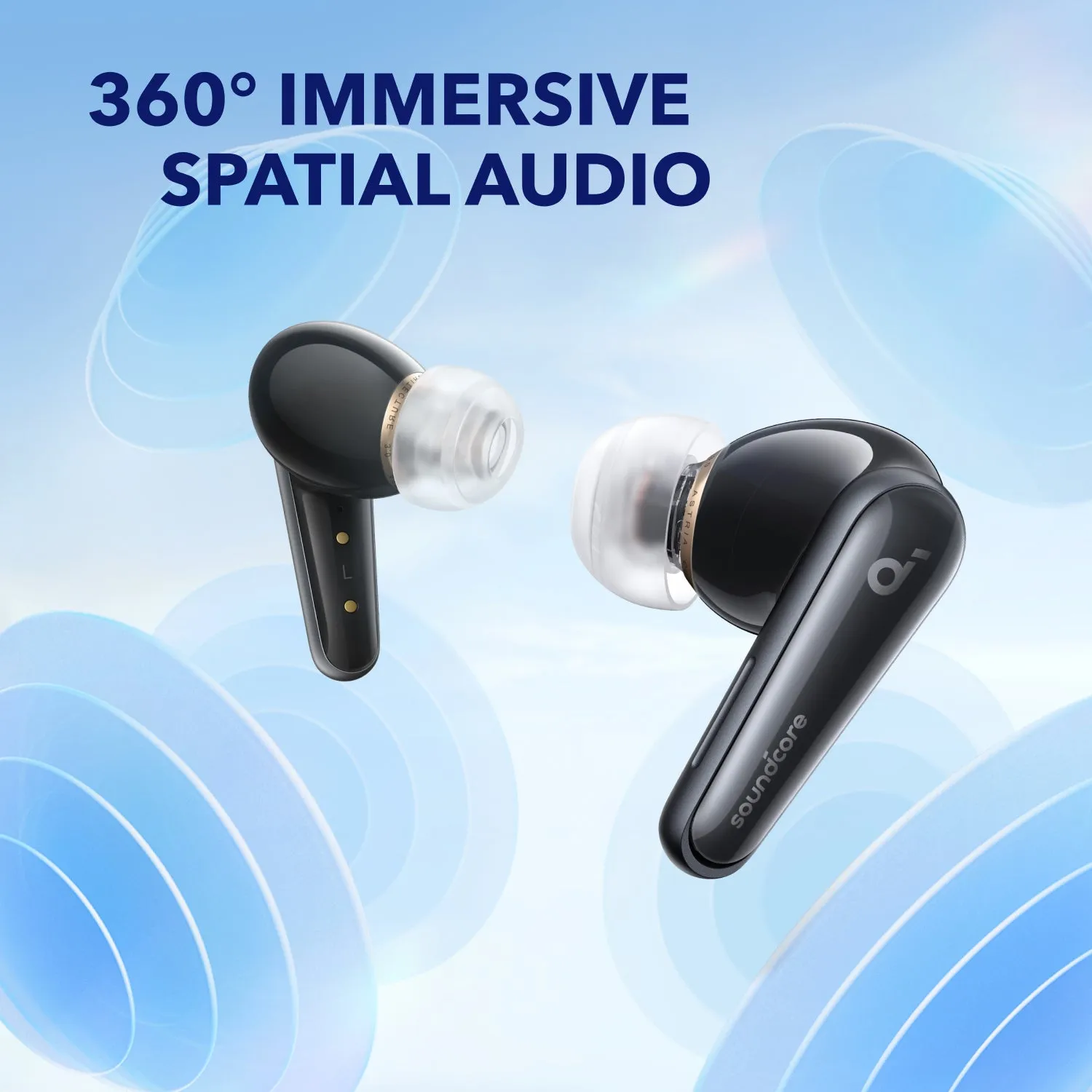 (Bargains) Anker Soundcore Liberty 4 NC - wireless earbuds, midnight black