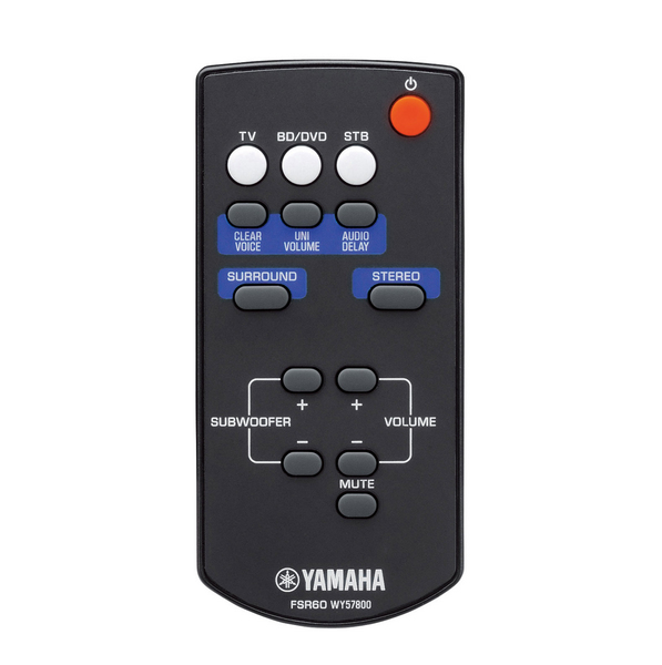 YAMAHA YAS-101BL FRONT SURROUND SYSTEM